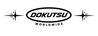 A black DOKUTSU WORLDWIDE logo centered on a solid white background.